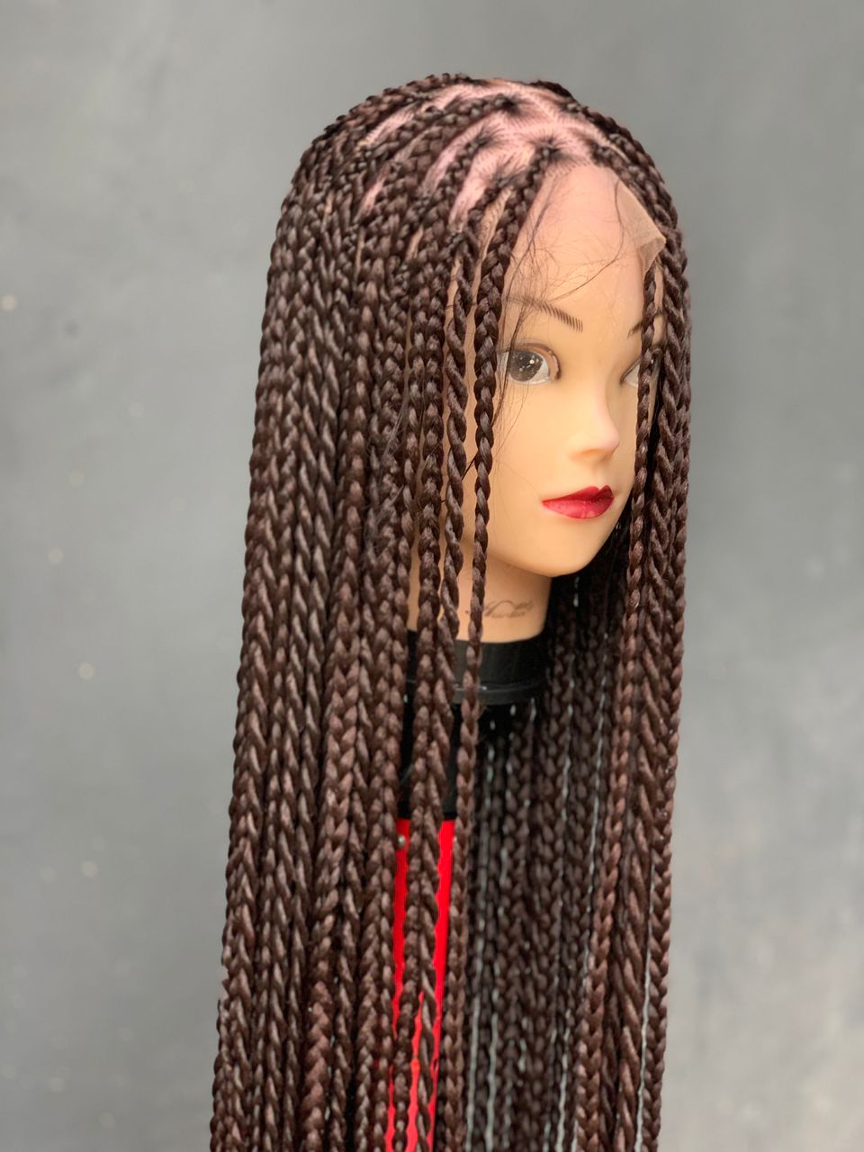 Knotless Box Twist & Braids Braided Wig